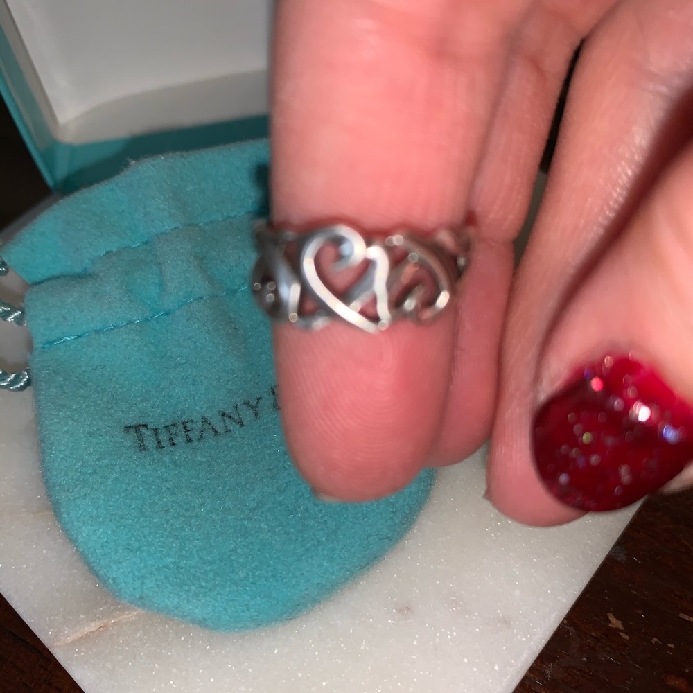 Authentic Tiffany & Co. Paloma Picasso Heart Ring